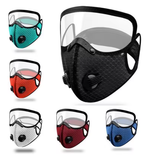 Motorcycle Gear Essentials - Robuste Winddichte UV-Beständige Gesichtsmaske Langlebige Polyester