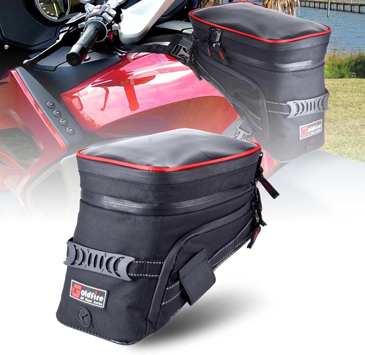 Magnetic Tank Bag - Neue Universal Motorrad Tank Tasche Gas