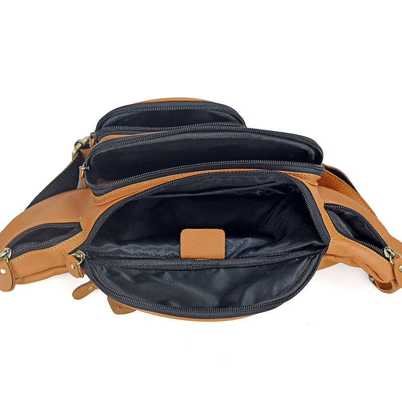 Männer Echt leder Taillen pack – Motorcycle Gear Bag Bewertung und Preis