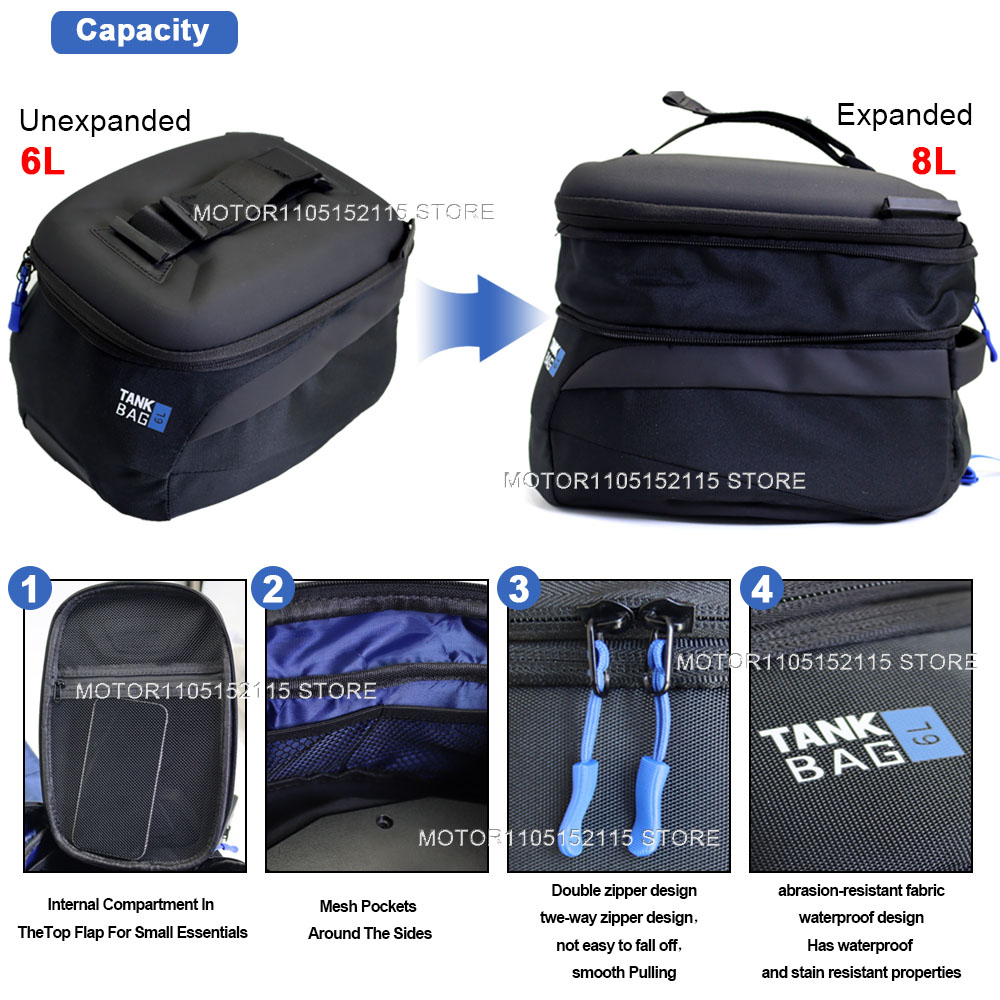 Für CFMOTO CF MOTO 800MT MT800 – Magnetic Tank Bag Bewertung und Preis