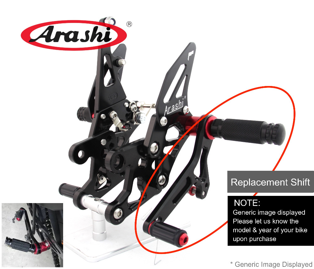 Arashi verstellbare Fußrastena – Motorcycle Gear Jammer Bewertung und Preis