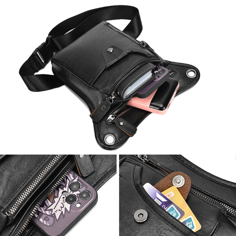 Vintage Pu Leder Taille Pack D – Motorcycle Gear Bag Bewertung und Preis
